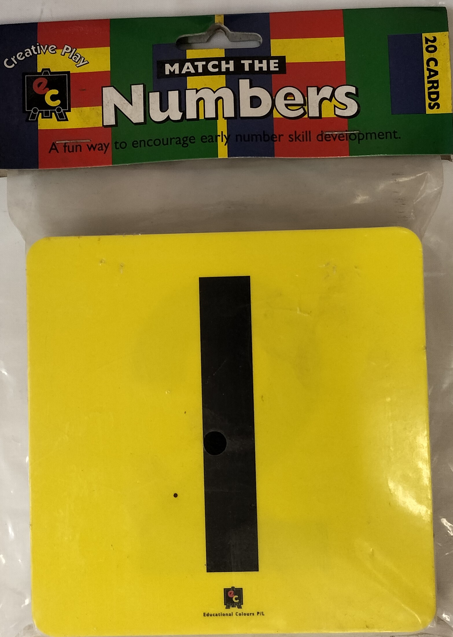 Match The Numbers Cards Pack of 20